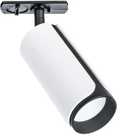 Светильники трековые однофазные Arte Lamp Pino A7375PL-1WH (220V, круглые)