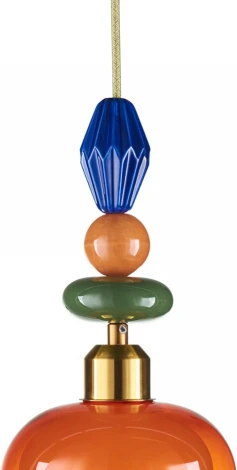 Подвесной светильник 33 ИДЕИ PND170.01.01.031PA-M01OR (220V, на проводе, круглые)