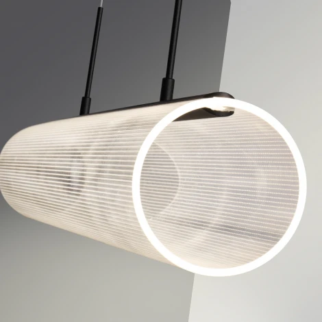 Подвесной светильник Novotech Trompa 359322 черный, диммируемый, с ПДУ LED 36W 220V (на проводе)