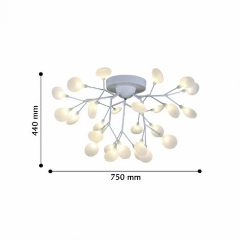 Потолочная люстра F-Promo Skein 2479-9U (220V, лепестки, молекулы)