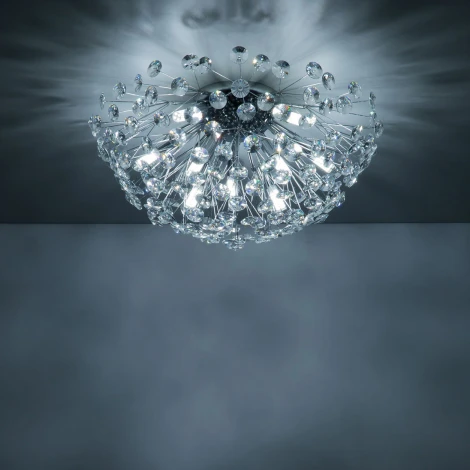 Потолочная люстра Citilux Betsy EL322C09.1 (220V, хрусталь, шар)