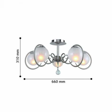 Потолочная люстра F-Promo Fabbio 2349-5U (220V, шарики)