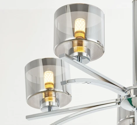 Подвесная люстра Arte Milano Neapolis-78207 278207/5 Ni (220V, на цепи)