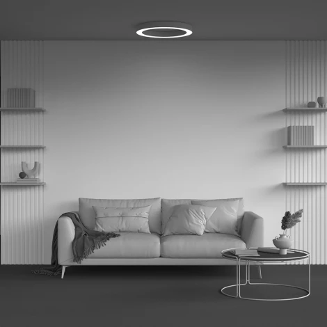 Потолочный светильник светодиодный Maytoni Lua C093CL-45W3K-W