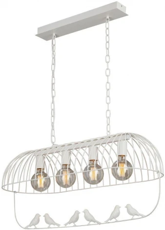 Подвесная люстра V2915-0/4 (220V, птички)