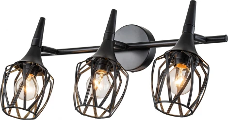 Спот Escada Gale 1120/3A 3x40Вт E14, металл, чёрный (220V)