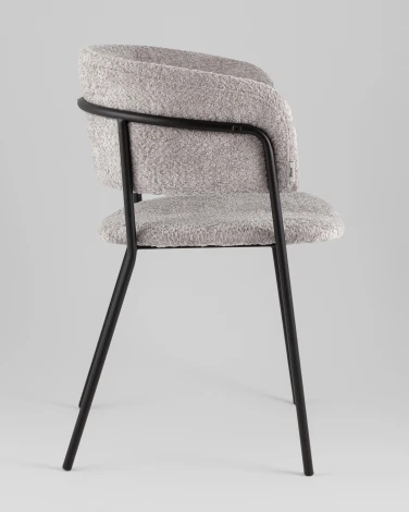 Кресло Нэлли New, букле светло-серый Stool Group арт.УТ000039411