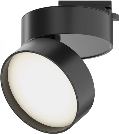 Трековый светильник однофазный 220V 18W Maytoni Onda TR007-1-18W4K-B-1 (LED, круглые)