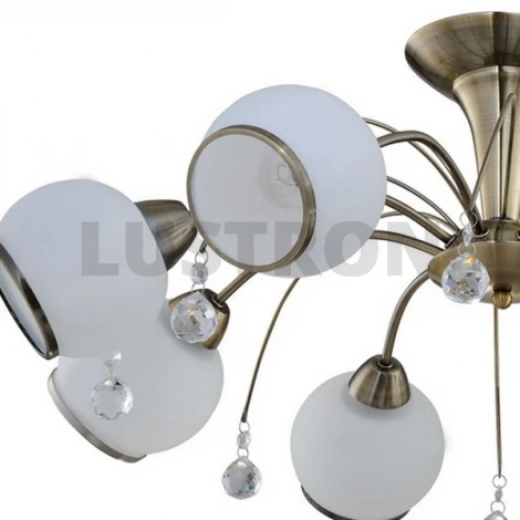 Потолочная люстра IDLamp Chiera 831/8PF-Oldbronze