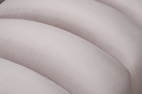 Диван Fabio трехместный велюр бежевый Colton1001-SERROS 239*95*72см, 2 подушки Garda Decor арт.FABIO-3-2K-Colt1001