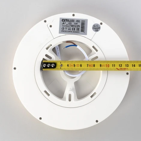 Настенно-потолочный светильник Citilux Бейсик CL738122N (регулировка яркости, LED, 220V, круглые, IP40)