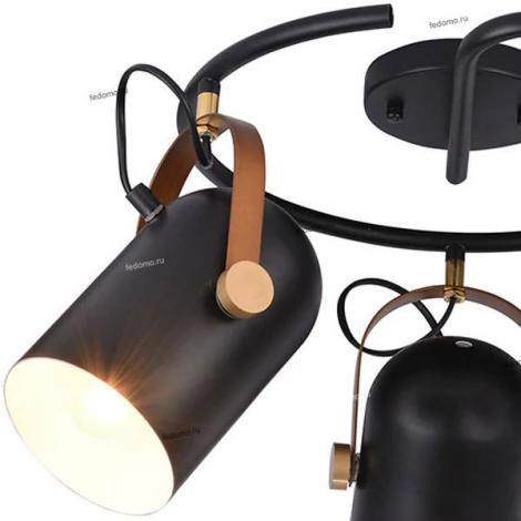 Спот IDLamp Intradossi 364/3PF-Black