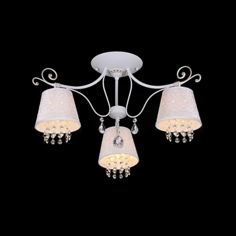 Потолочная люстра Natali Kovaltseva 10854 10854/3C GOLD IVORY