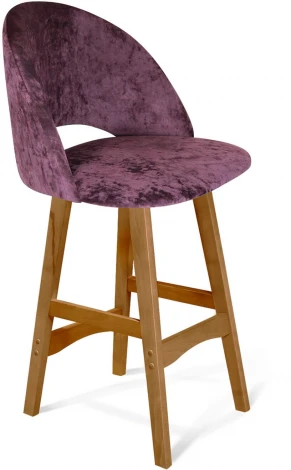 Стул полубарный Sheffilton SHT-ST34/S65-1 вишневый джем/светлый орех от фабрики Sheffilton