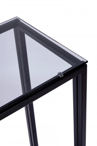 Консольный стол AllConsoles 1082-CB grey черный муар