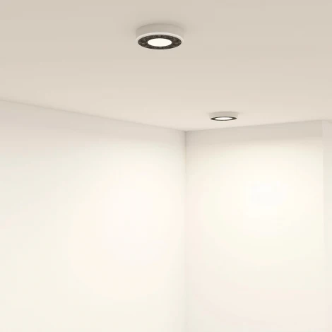 Встраиваемый точечный светильник Denkirs Dual DK2440-WB (LED, 220V, круглые)