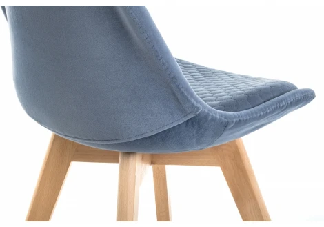 Обеденный стул Woodville Bonuss blue 11618