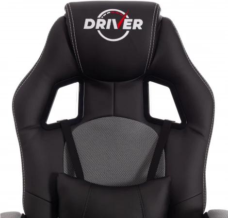 Кресло DRIVER (22) Tetchair (Черный,Серый). 19298