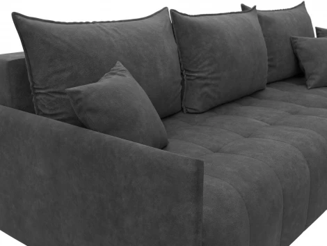 Диван угловой Лига-054 НПБ угол универсальный Лига Диванов (Велюр) арт.129051