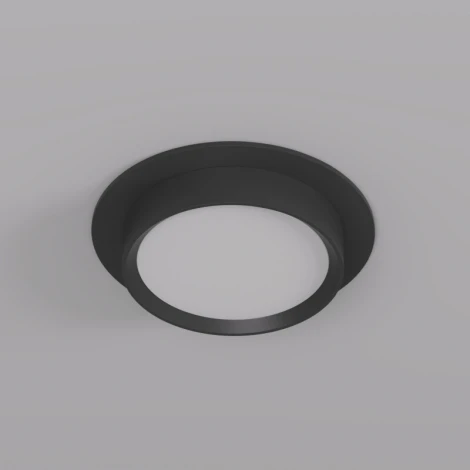 Встраиваемый светильник Denkirs Flat DK2090-BK (220V, круглые)