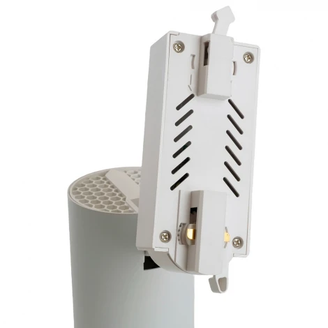 Трековый светодиодный светильник однофазный Feron AL137 51177 30W 4000K белый, изменяемый угол освещения 15-60град