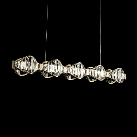 Подвесная люстра светодиодная хрустальная Modelux MODELUX ML.785.1120 CP
