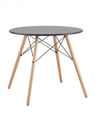 Стол круглый EAMES DSW NEW D=80 черный Stool Group арт.УТ000039067