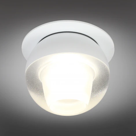 Встраиваемый точечный светильник Omnilux Mantova OML-103009-08 (LED, 220V, шар)