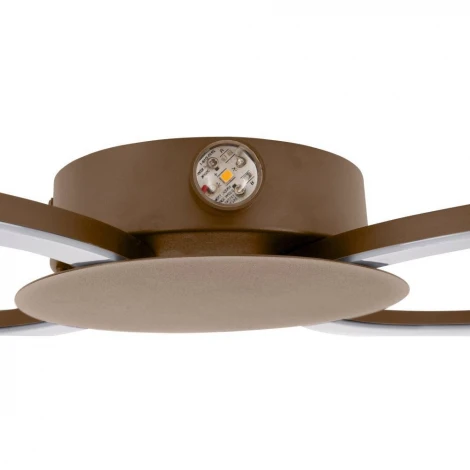 Настенный светильник светодиодный алюминий, песочный, белый, Eglo Venticello 1 902127