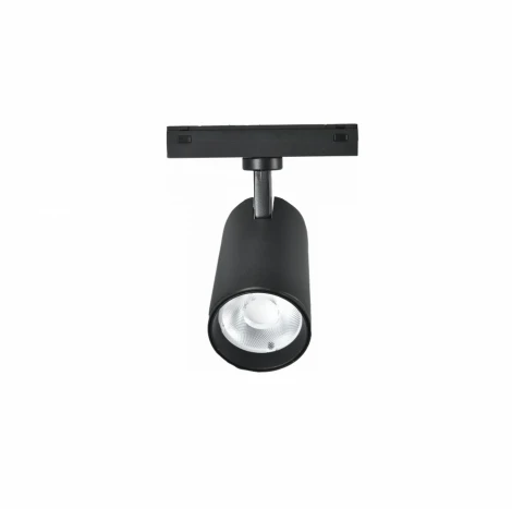 Трековый светильник магнитный 48V iLedex Vision48/25 SMART 4825-048-D70-20W-36DG-BK (регулировка яркости, управление смартфоном, умный дом - Алиса, круглые)