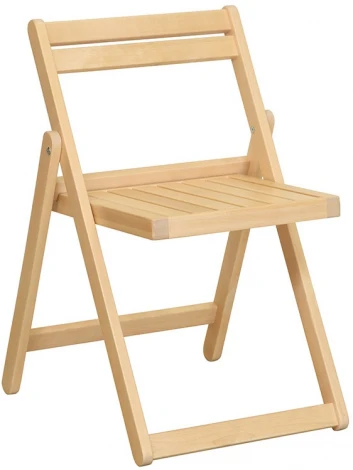 Стул-раскладной Массив лак от фабрики Mebelik