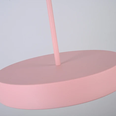 Подвесной светильник Wi-Fi Turna One D30 Pink By By ImperiumLoft Turna-One01 (LED, 220V, голосовое управление, умный дом - Алиса, на проводе, круглые)