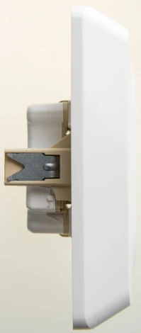 Розетка встраиваемая двойная с заземлением и шторками (белый) Systeme Electric Etude PC16-108B