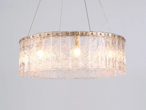 Подвесная люстра Newport 10820 10826+2/S brass (220V, на тросе, круглые)