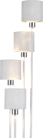 Торшер Escada Denver 1109/4 E14*40W White/Silver