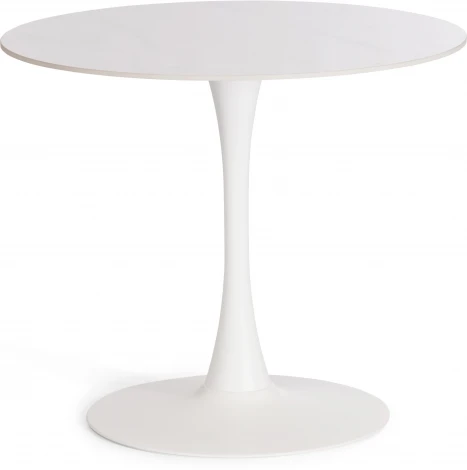 Стол обеденный Tulip/Тулип Tetchair (Керамика,Металл/Белый,Белый) арт.21855