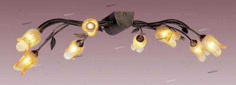 Потолочная люстра N-Light PX-0205 PX-0205/8C ferrrugineous