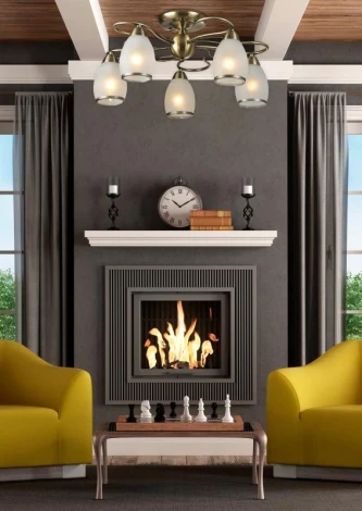 Потолочная люстра Lampex Asturia 292/5