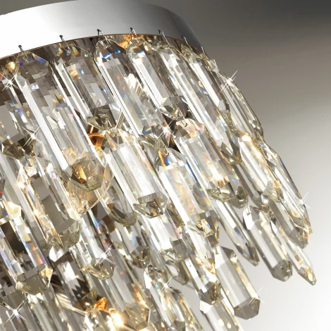 Потолочная люстра Odeon Light Semura 4985/6C (220V, хрусталь, круглые)
