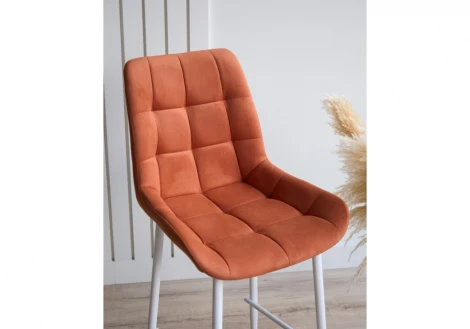 Барный стул Челси терракотовый (zd 432) / белый 632576