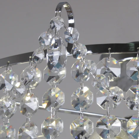 Потолочная люстра хрустальная на штанге Reluce 90192-0.3-06 CR (220V)