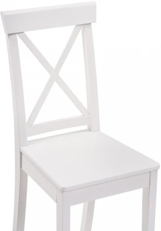 Деревянный стул Woodville Эйнор белый 527072
