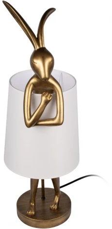 Настольная лампа Loft It Lapine 10315/B White (220V, выключатель, животные)