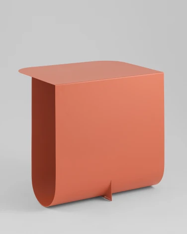 Журнальный столик Stool Group Laure металл красный УТ000041898