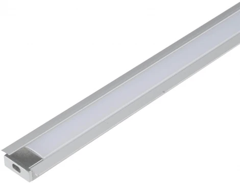 Профиль встраиваемый UFE-K01 Silver/Frozen 200 Polybag Uniel UFE-K