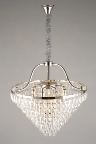 Подвесная люстра каскадная Aployt Gerta APL.725.03.13 (220V, хрусталь, на цепи)