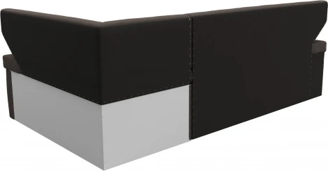 Диван кухонный угловой Омура правый угол (Коричневый/Рогожка) Лига Диванов арт.125896