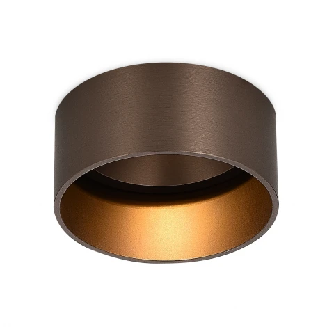 Светильник встраиваемый Donolux Munich DL18030R1DBronze под лампу GU10 шлифованная темная бронза
