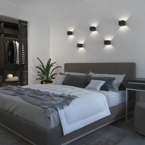 Настенный светильник светодиодный Elektrostandard Corudo MRL LED 1060 черный (220V)