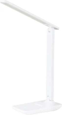 Настольная лампа складываемая Escada Kale 10242/1LED с подставкой для телефона 4Вт, 3000/4000/6000K, пластик, белый (220V, сенсорный выключатель)
